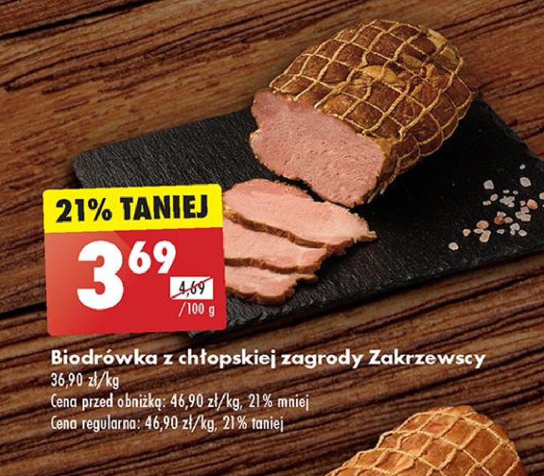 Biodrówka z chłopskiej zagrody ZAKRZEWSCY promocja w Biedronka