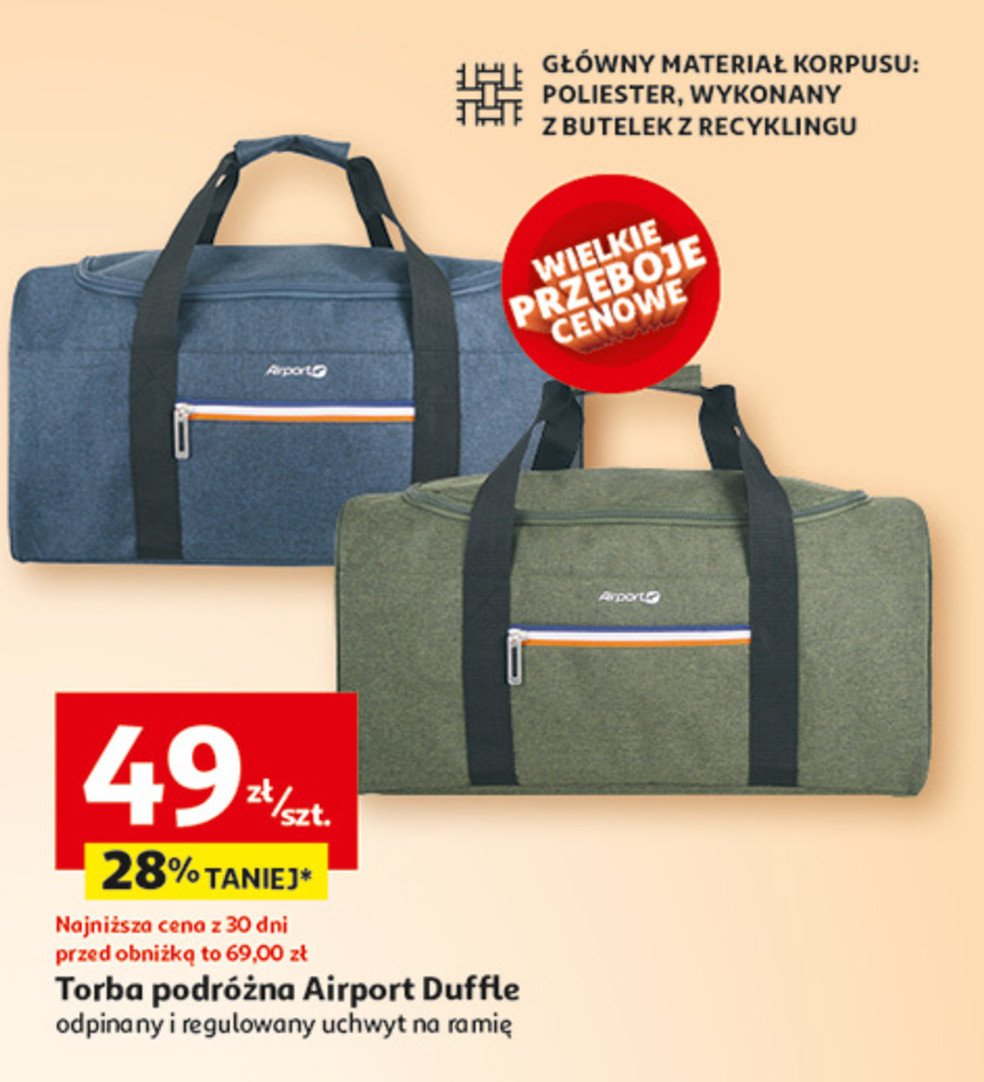 Torba podróżna duffle Airport promocja