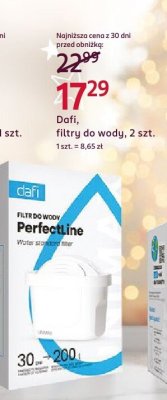 Dafi, filtry do wody, 2 szt. promocja w Rossmann