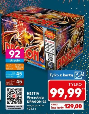 Wyrzutnia DRAGON 92 promocja w Kaufland