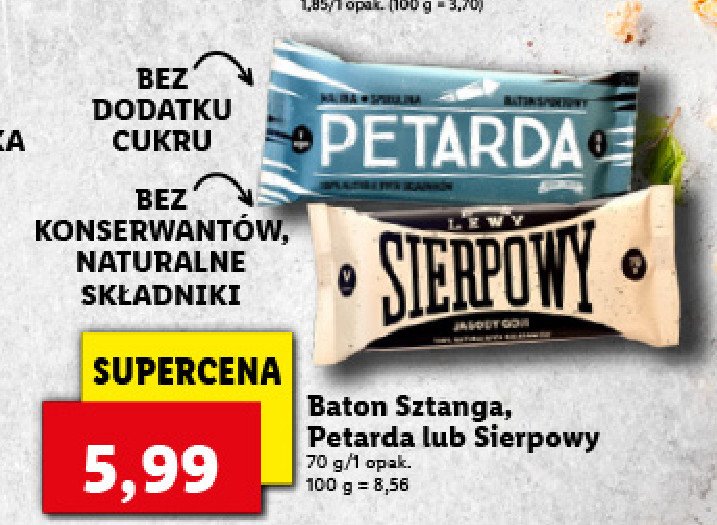 Baton lewy sierpowy Zmiany zmiany promocja