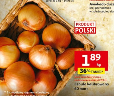 Cebula promocja w Auchan