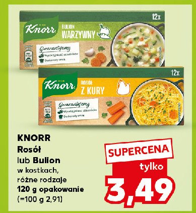 Bulion warzywny Knorr promocja