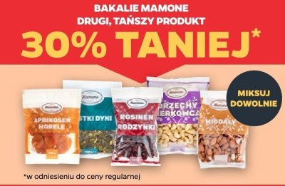 Bakalie różne rodzaje promocja w Netto