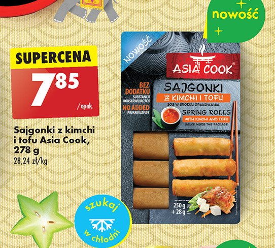 Sajgonki z kimchi i tofu Asia cook promocja