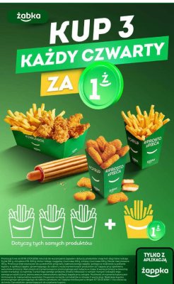 Frytki promocja w Żabka