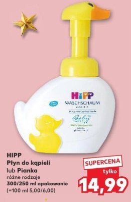 Płyn do kąpieli HIPP lub Pianka różne rodzaje promocja w Kaufland