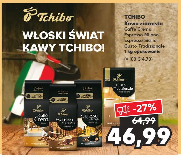 Kawa Tchibo caffe crema mild Tchibo cafe promocje