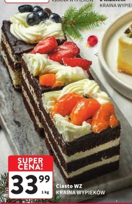 Ciasto WZ KRAINA WYPIEKÓW promocja w Intermarche