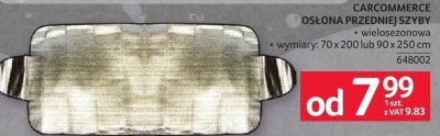 Osłona przednia CARCOMMERCE wielosezonowa promocja w Selgros
