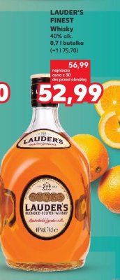 Whisky 0,7 l promocja w Kaufland