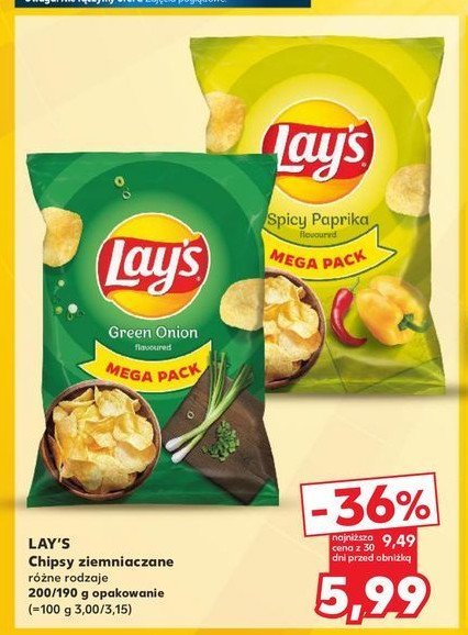 Chipsy ostra papryka Lay's Frito lay lay's promocja