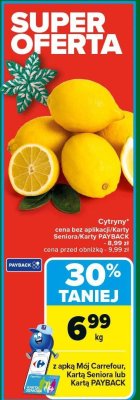 Cytryny promocja w Carrefour
