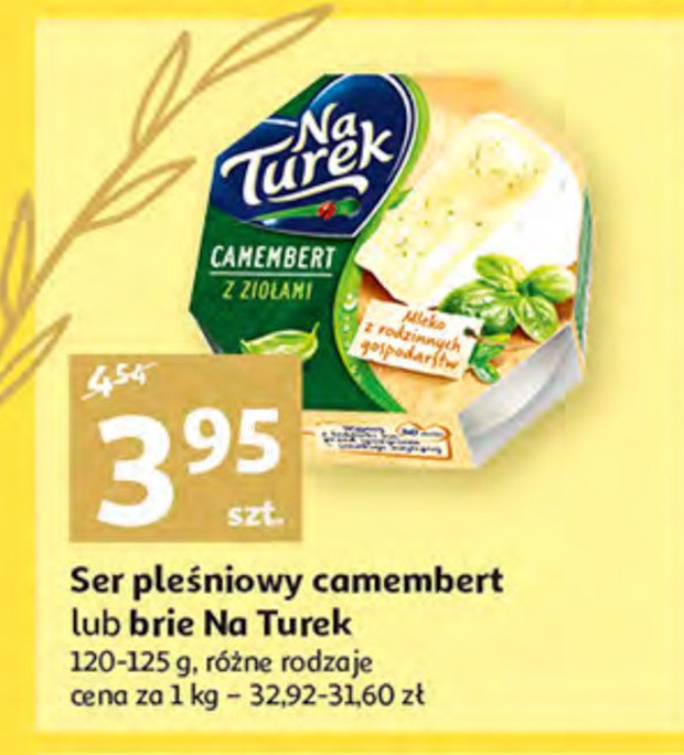 Ser brie z ziołami Turek naturek Turek 123 promocja