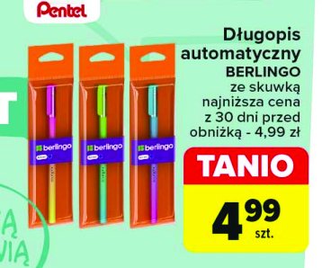 Długopis radiance BERLINGO promocja