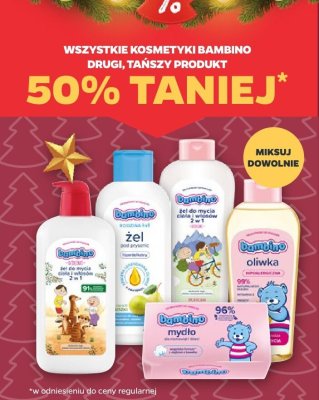 Wszystkie kosmetyki Bambino DRUGI -50% promocja w Netto