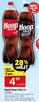 Cola Hoop Cola 2l promocja w Twój Market