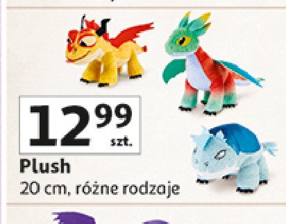 Maskotka plush 20 cm promocja w Auchan