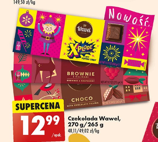 Czekolada choco Wawel promocja