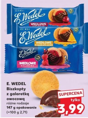 Biszkopty z galaretką owocową różne rodzaje promocja w Kaufland