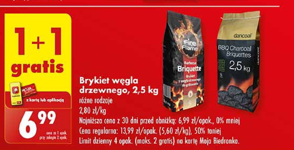 Węgiel drzewny Dancoal promocja