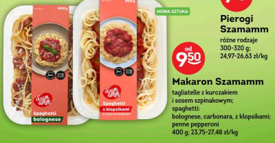 Spaghetti penne pepperoni promocja