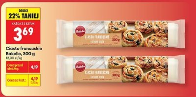 Ciasto francuskie Bakella promocja w Biedronka