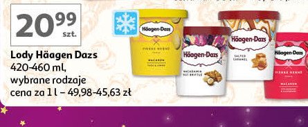 Lody macadamia nut brittle Haagen-dazs promocja