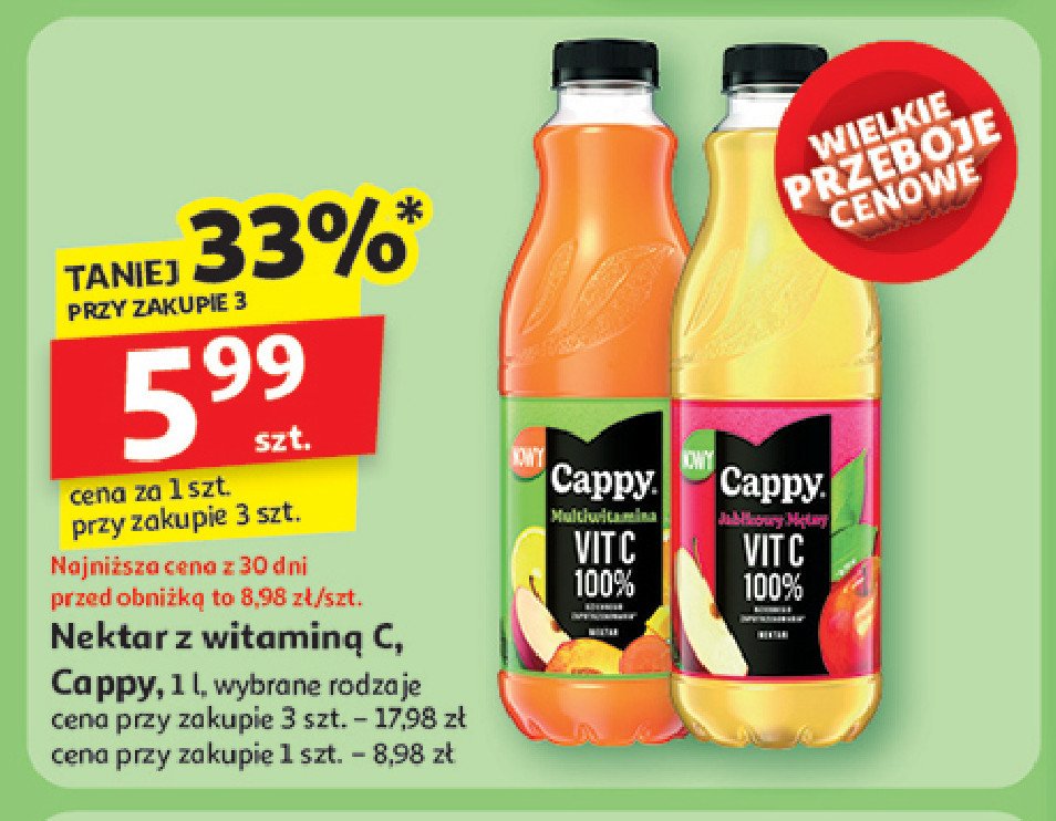 Sok jab艂kowy Cappy promocja