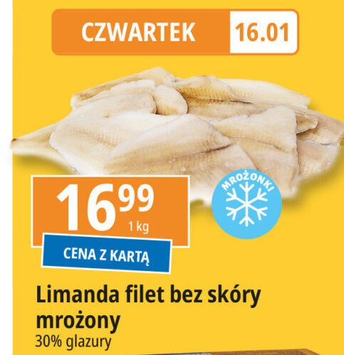 Limanda filet bez skóry promocja