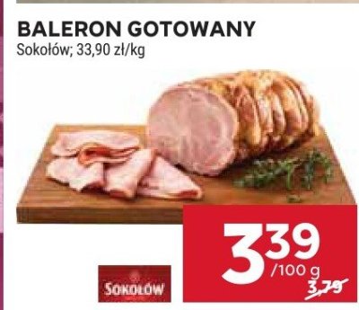 Baleron gotowany promocja w Stokrotka