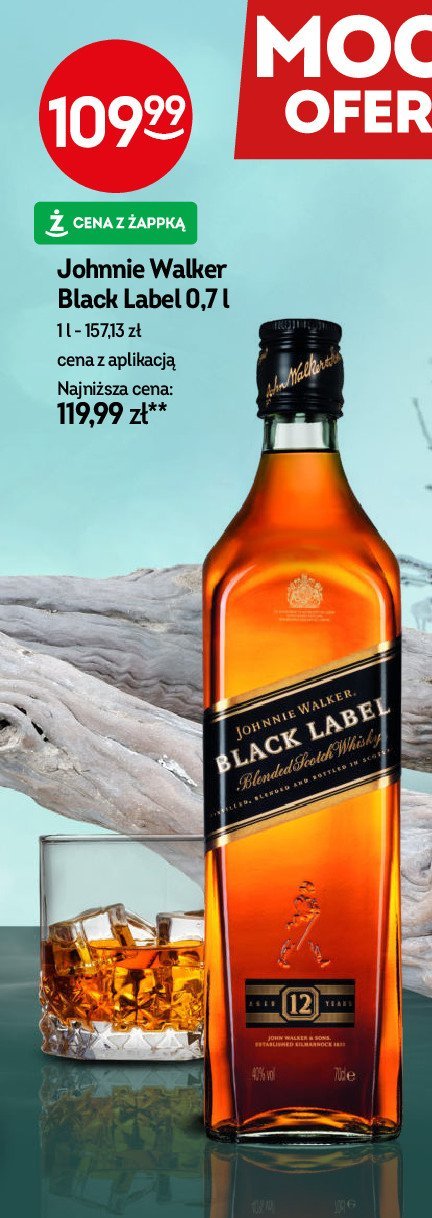 Whisky Johnnie walker black label promocja