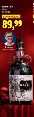 Rum Kraken 700 ml promocja w Lidl