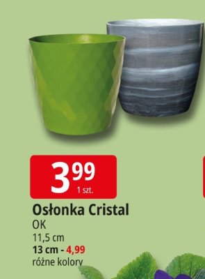 Osłonka Cristal OK 11,5 cm promocja w Leclerc
