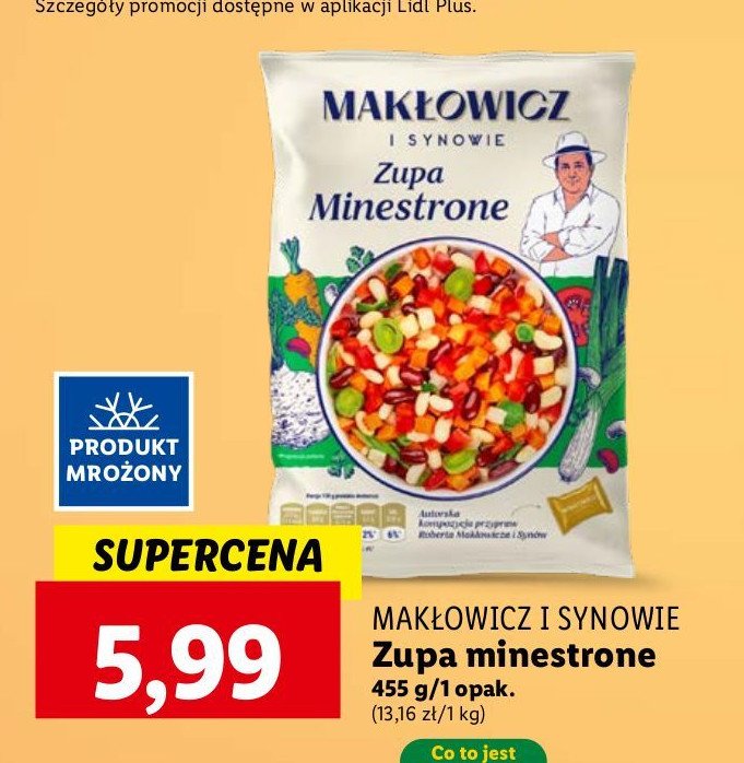 Zupa minestrone Makłowicz i synowie promocja
