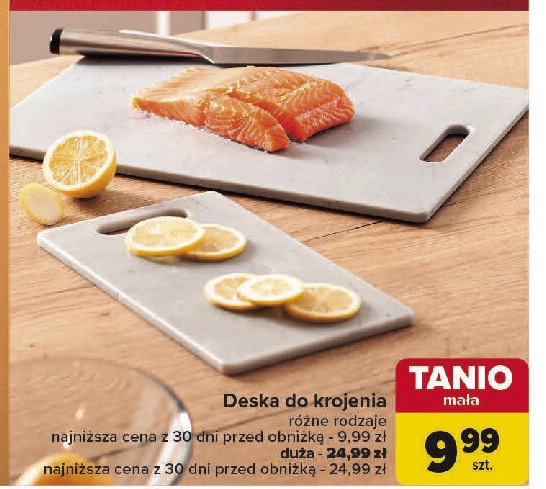 Deska do krojenia mała promocja w Carrefour