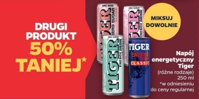 Napój energetyczny 250 ml, różne rodzaje DRUGI -50% promocja w Netto