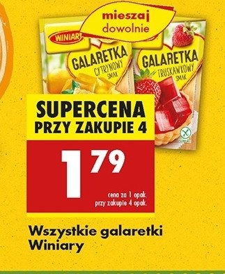 Galaretka truskawkowa Winiary galaretka promocja