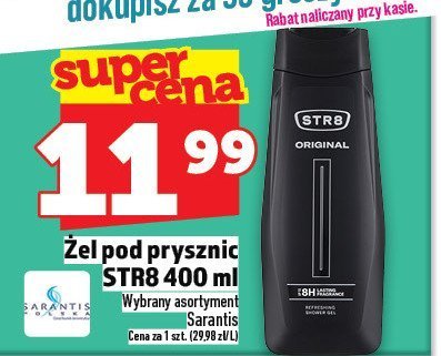 Żel pod prysznic STR8 400 ml promocja w TOPAZ