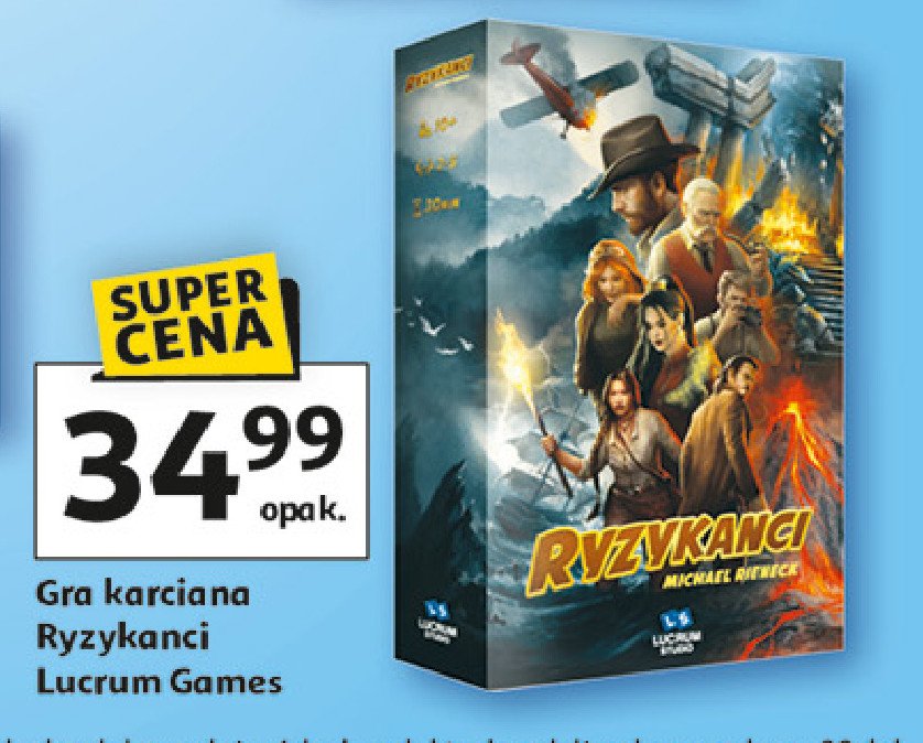 Gra ryzykanci Lucrum games promocja w Auchan