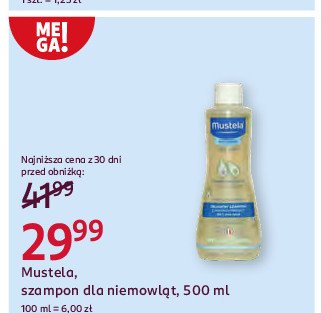 Szampon delikatny MUSTELA BEBE-ENFANT promocja w Rossmann