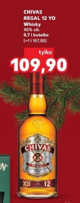 Whisky 12 YO,  0,7 l promocja w Kaufland