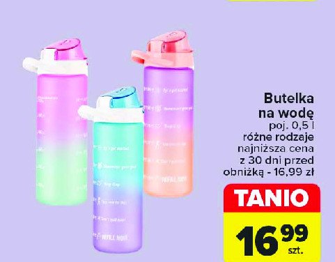 Butelka na wod臋 500 ml promocja
