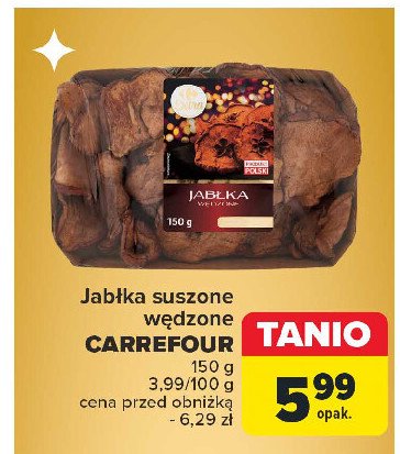 Jabłka wędzone Carrefour promocja