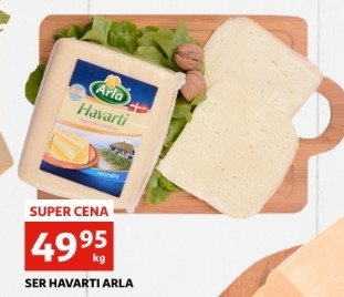 Ser havarti naturalny Arla promocja