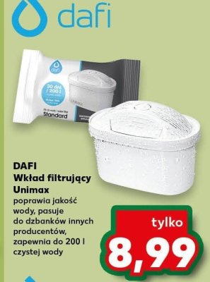 Wkład filtrujący Unimax promocja w Kaufland