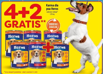 Karma dla psa Heros promocja w POLOmarket
