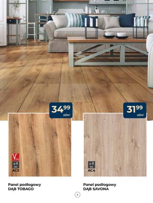 Panel podłogowy DĄB SAVONA promocja w PSB Mrówka
