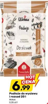 Podłoże do wysiewu i rozsad 20 l Wokas promocja w Bricomarche