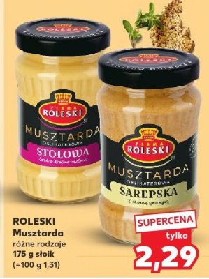 Musztarda różne rodzaje promocja w Kaufland